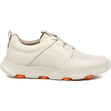 Celal Gültekin Erkek Bej Deri Sneaker