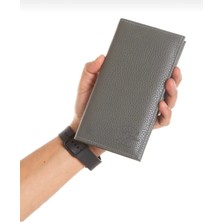 Newish Polo Portföy Stil Mıknatıslı Telefonluk, Kartlık, Cüzdan ve El Çantası-Vegan Suni Deri