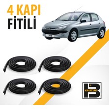 B&M Kauçuk Peugeot 206 4 Kapı Fitili BM00713