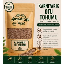 Anadolu Şifa Harput Karnıyarık Otu Tohumu (Psyllium Seed) 100GR Doğal Ürün