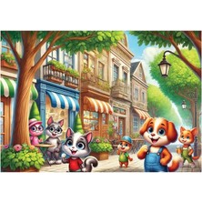 Sunman 100 Parça Sevimliler  Puzzle 4673