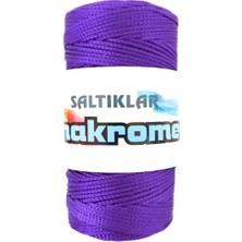 MiraLive 1 Adet Polyester Makrome Ipi 4250 Mor 100 gr - Mudanis