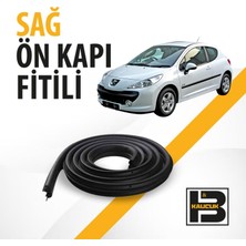 B&M Kauçuk Peugeot 207+ Tek Kapı Sağ Ön Kapı Fitili BM00646