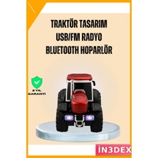 İn3dex Kablosuz Bluetooth Hoparlör 12W Tws Fm Radyo LED Işıklı