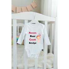PremiumPort Bebek Uzun Kollu Beyaz Body, Rahat ve Şık Giyim Seçeneği