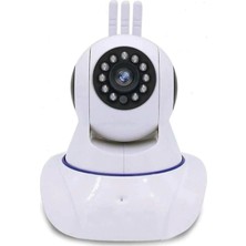 Uravas Store Gece Görüşlü Hd 360 Derece Wifi Ip Kamera Bebek Kamerası