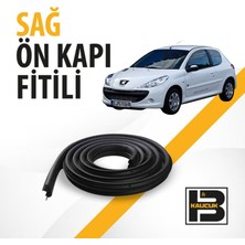 B&M Kauçuk Peugeot 206+ Tek Kapı Sağ Ön Kapı Fitili BM00700