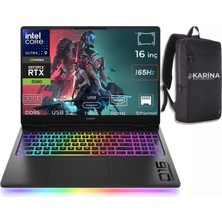Hp Omen MAX16-AH0009NT Ultra 9 275HX  128GB 2tb+2tb RTX5080 16GB W11HOME 16" 165Hz Wuxga Gaming Laptop