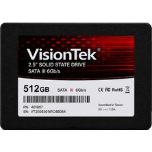 Visiontek 512GB 2.5” Sata Iıı SSD (401807)