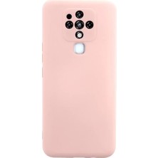 Tecno Camon 16 Kılıf Nano Içi Kadife Silikon  Pudra