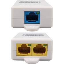 Bezos Uranıum POE-RP12P 1 Port Poe Giriş Besleme+ 2 Port Poe Çıkış 10/100 Plastik Kasa Poe Repeater