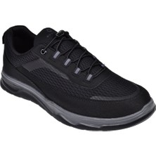 Best Of Pullman Lastikli Erkek Spor Ayakkabı Sneaker DUM-2074   Siyah