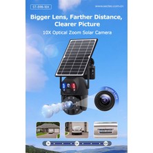 Avenir Avenır AV-S436X 6mp 36X Zoom Alarm Işıklı 2 Kameralı Solar Ptz 4g Sim Kartlı Kamera