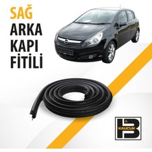 B&M Kauçuk Opel Corsa D Sağ Arka Kapı Fitili BM01004