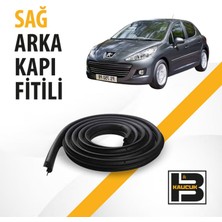 B&M Kauçuk Peugeot 207+ Sağ Arka Kapı Fitili BM00655