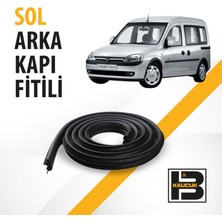 B&M Kauçuk Opel Combo C (2001-2011) Sol Arka Kapı Fitili BM00954