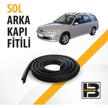 B&M Kauçuk Peugeot 306 Station Wagon Sol Arka Kapı Fitili BM00605