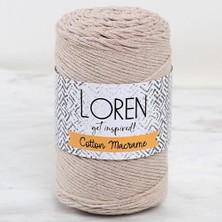 Soi Home Loren Cotton Macrame Bej - R084 - 34363