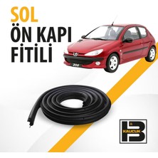 B&M Kauçuk Peugeot 206 Tek Kapı Sol Ön Kapı Fitili BM00726