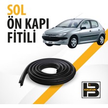 B&M Kauçuk Peugeot 206 Sol Ön Kapı Fitili BM00721