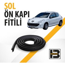 B&M Kauçuk Peugeot 206+ Tek Kapı Sol Ön Kapı Fitili BM00699