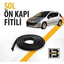 B&M Kauçuk Peugeot 207 Station Wagon Sol Ön Kapı Fitili BM00672