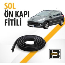 B&M Kauçuk Peugeot 207+ Station Wagon Sol Ön Kapı Fitili BM00640
