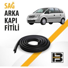 B&M Kauçuk Opel Meriva (2003-2006) Sağ Arka Kapı Fitili BM00988