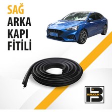 B&M Kauçuk Ford Focus St (4.nesil) Sağ Arka Kapı Fitili BM00845