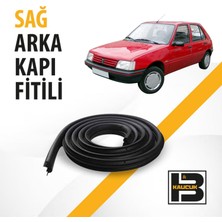 B&M Kauçuk Peugeot 205 Sağ Arka Kapı Fitili BM00736