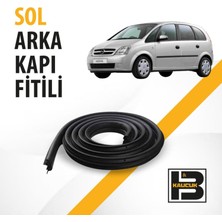 B&M Kauçuk Opel Meriva (2003-2006) Sol Arka Kapı Fitili BM00987