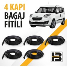 B&M Kauçuk Opel Combo D (2012-2017) 4 Kapı + Bagaj Fitili BM00936