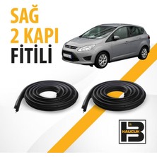 B&M Kauçuk Ford C-Max (2.nesil) Sağ Ön ve Arka Kapı Fitili BM00817