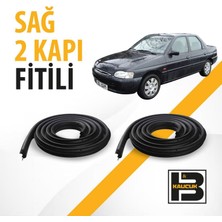 B&M Kauçuk Ford Escort Sağ Ön ve Arka Kapı Fitili BM00795