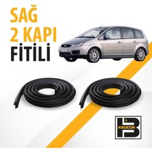 B&M Kauçuk Ford C-Max (1.nesil) Sağ Ön ve Arka Kapı Fitili BM00828