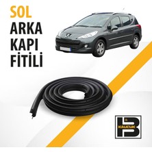 B&M Kauçuk Peugeot 207+ Station Wagon Sol Arka Kapı Fitili BM00638