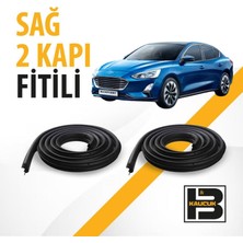B&M Kauçuk Ford Focus Sedan (4.nesil) Sağ Ön ve Arka Kapı Fitili BM00872