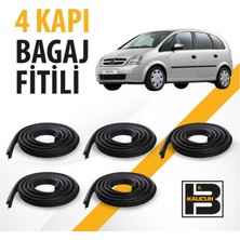 B&M Kauçuk Opel Meriva (2003-2006) 4 Kapı + Bagaj Fitili BM00980