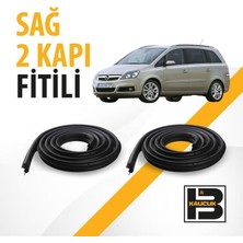 B&M Kauçuk Opel Zafira B (2005-2014) Sağ Ön ve Arka Kapı Fitili BM00960