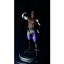 Arez Figür Mortal Kombat Jax Figür 25 cm El Boyama Koleksiyonluk Dekoratif 3D Baskı