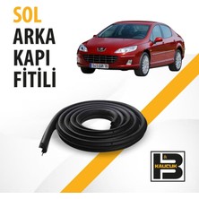 B&M Kauçuk Peugeot 407 Sol Arka Kapı Fitili BM00534