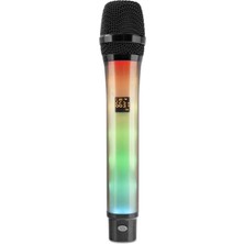 Uravas Store Profesyonel Kablosuz Uhf Mikrofon Rgb - Siyah Wx-81
