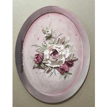 Serap İskender Painting Gül Bahçesi Tablo 45X36CM