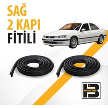 B&M Kauçuk Peugeot 406 Sağ Ön ve Arka Kapı Fitili BM00551