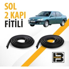 B&M Kauçuk Peugeot 306 Sedan Sol Ön ve Arka Kapı Fitili BM00590