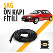 B&M Kauçuk Peugeot 306 Tek Kapı Sağ Ön Kapı Fitili BM00586