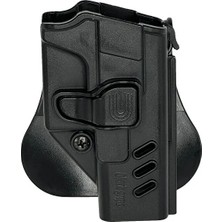 Askerlik Paketi Black Grips Glock 17-19  Siyah Silah Kılıf Polimer