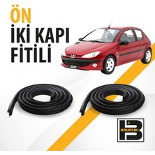 B&M Kauçuk Peugeot 206 Tek Kapı Ön Iki Kapı Fitili BM00724