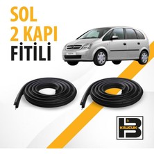 B&M Kauçuk Opel Meriva (2003-2006) Sol Ön ve Arka Kapı Fitili BM00983