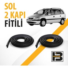 B&M Kauçuk Opel Zafira A (1999-2005) Sol Ön ve Arka Kapı Fitili BM00972